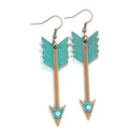 Bohemian Tribe Ethnic Style Vintage Earrings Holiday Trip Shoot Jewelry Earrings Wholesale Design Sense sku image 14