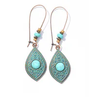 Bohemian Tribe Ethnic Style Vintage Earrings Holiday Trip Shoot Jewelry Earrings Wholesale Design Sense sku image 20