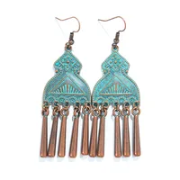 Bohemian Tribe Ethnic Style Vintage Earrings Holiday Trip Shoot Jewelry Earrings Wholesale Design Sense sku image 22