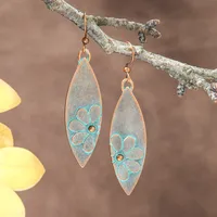 Suit Bohemian Vintage Earrings Ethnic Vacation Style Long Fringe Earrings Super Beautiful Jungle Style Earrings sku image 4
