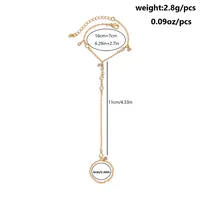 Round Fairy Style Elegant Commute Artificial Crystal Artificial Pearl Alloy Bracelets Wholesale sku image 5