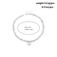 Irregular Exaggerated Handmade Commute CCB Alloy Bracelets Wholesale sku image 4