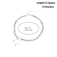 Irregular Exaggerated Handmade Commute CCB Alloy Bracelets Wholesale sku image 6
