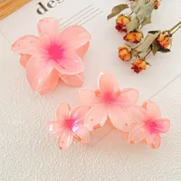 Southeast Asia Explosions High Sense Net Red Hair Clip Flower 10-piece Set Egg Flower Clip Full Head Shark Clip sku image 28