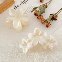 Southeast Asia Explosions High Sense Net Red Hair Clip Flower 10-piece Set Egg Flower Clip Full Head Shark Clip sku image 32
