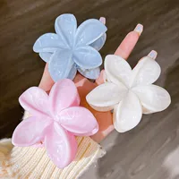 Southeast Asia Explosions High Sense Net Red Hair Clip Flower 10-piece Set Egg Flower Clip Full Head Shark Clip sku image 34