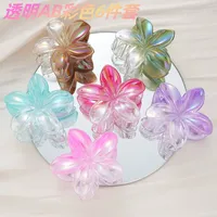 Southeast Asia Explosions High Sense Net Red Hair Clip Flower 10-piece Set Egg Flower Clip Full Head Shark Clip sku image 40