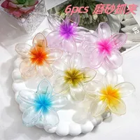 Southeast Asia Explosions High Sense Net Red Hair Clip Flower 10-piece Set Egg Flower Clip Full Head Shark Clip sku image 42