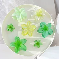 Southeast Asia Explosions High Sense Net Red Hair Clip Flower 10-piece Set Egg Flower Clip Full Head Shark Clip sku image 45