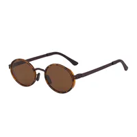 New  Fashion Oval Polarized Sunglasses For Men Retro High-End Outdoor Driving Sunglasses For Men sku image 6