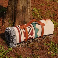Picnic Mat Moisture-proof Mat Thickened Ins Style Outdoor Floor Mat Camping Picnic Cloth Bohemian Carpet Blanket main image 2