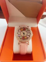 Live New Time-running Watch Women's Non-automatic Large Dial Gipsophila Rhinestone Fashion Women's Watch sku image 5