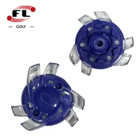 Buddha Sports Factory Direct Sales Golf Shoe Nails Golf Shoe Nails Fast Rotating Nails Vortex Type Seven Color Selection sku image 5