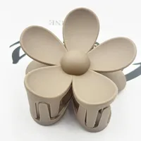 Frosted Flower Hair Clip Back Head Updo Hair Clip Barrettes Ponytail Bun High-Grade Sense Barrettes Shark Clip Wholesale sku image 23