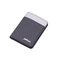 Canvas Wallet Men's Card Holder One-piece Men's Soft Cloth Men's Vertical Wallet 5-card Short Wallet Men's Ultra-thin main image 5