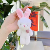 Simple Style Bear Pp Cotton Bag Pendant Keychain sku image 6