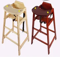 Baby Wooden Dining Chair Children's Table Chair Infant Eating Table Chair Stool Learning To Sit Chair Home Use Other Printed main image 2