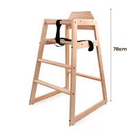 Baby Wooden Dining Chair Children's Table Chair Infant Eating Table Chair Stool Learning To Sit Chair Home Use Other Printed sku image 1