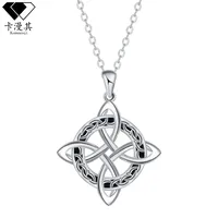 Kaman Its    Hot Celtic Wedding Necklace Fashion Personality Clavicle Chain sku image 2