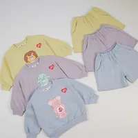 Suéter De Manga Larga Para Niños Y Adultos Unisex Hecho De Algodón Suave Estilo Coreano Adecuado Para Primavera Y Otoño Diseño De Dibujos Animados Ideal Para Madres E Hijas main image 4