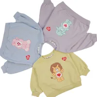 Suéter De Manga Larga Para Niños Y Adultos Unisex Hecho De Algodón Suave Estilo Coreano Adecuado Para Primavera Y Otoño Diseño De Dibujos Animados Ideal Para Madres E Hijas main image 5