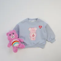 Suéter De Manga Larga Para Niños Y Adultos Unisex Hecho De Algodón Suave Estilo Coreano Adecuado Para Primavera Y Otoño Diseño De Dibujos Animados Ideal Para Madres E Hijas sku image 5