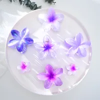 Southeast Asia Explosions High Sense Net Red Hair Clip Flower 10-piece Set Egg Flower Clip Full Head Shark Clip sku image 62