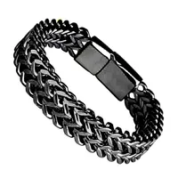 Moda Color Sólido Acero Inoxidable Pulido Enchapado Pulsera 1 Pieza sku image 27