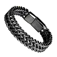 Moda Color Sólido Acero Inoxidable Pulido Enchapado Pulsera 1 Pieza sku image 15