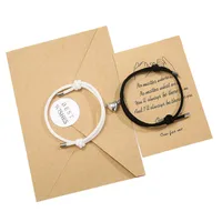 Alloy Heart Magnets Attract Simple Couple Bracelets A Pair Jewelry Wholesale sku image 15