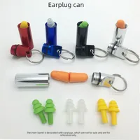 Botella De Almacenamiento De Metal Para Llaves De Cylindre De Medicina Aluminio Impermeable Estilo Redondo Forma Plana Para AU main image 3