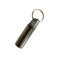 Botella De Almacenamiento De Metal Para Llaves De Cylindre De Medicina Aluminio Impermeable Estilo Redondo Forma Plana Para AU main image 4