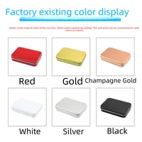 Matte Rectangle Tiger Pliers Foot Care Tool Gift Packaging Hardware Iron Box Gift Ready Metal Box Square Pattern Iron Canister main image 4
