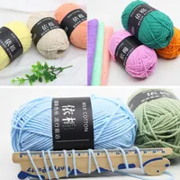 Four-Ply Milk Cotton Mixed Yarn Doll Baby Yarn Children's Wool Yarn Knitting Crochet Soft Fabric Material For Toys And Kids main image 1