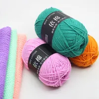 Yerba De Algodón Para Tejer Suave Para Juguetes Y Niños 4 Plios Mezcla De Hilo De Leche Para Crochet Y Tejer Para Bebés main image 5