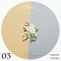Patch De Broderie Floral De Petite Taille Decoratif Pour Bijoux DIY Sticker De Sakura Et Rose Pour Ordinateur main image 4