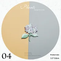 Patch De Broderie Floral De Petite Taille Decoratif Pour Bijoux DIY Sticker De Sakura Et Rose Pour Ordinateur sku image 4