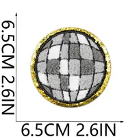 Patch De Broderie Taylor Theme En Coton Avec Parchemin De Serviette Décoratif Pour Guitare Patch De Broderie De Snail sku image 10