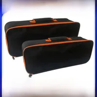 Bolsa De Almacenamiento Portátil Para Coche Aspiradora De Oro Y Azul Herramienta De Emergencia Para Coche Recogida De Polvo Para Viajes main image 1