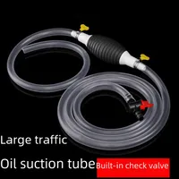 Manual  Gasoline Oil Suction Pump Tube Kit With Airbag And Metal Clamp For Car And Truck Fuel Oil Transfer main image 3