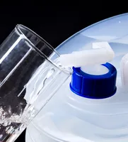 Outdoor Camping Portable Large Capacity Foldable Water Bucket Handheld With Faucet Bucket PE Material Other Automotive Safety Supplies main image 4