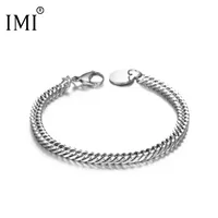 Geometric No Inlaid 304 Stainless Steel Bracelets Wholesale sku image 7