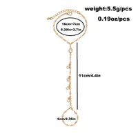 Round Fairy Style Elegant Commute Artificial Crystal Artificial Pearl Alloy Bracelets Wholesale sku image 7