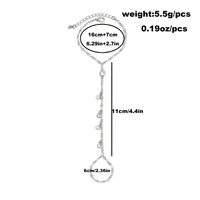 Round Fairy Style Elegant Commute Artificial Crystal Artificial Pearl Alloy Bracelets Wholesale sku image 8