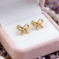 1 Pair Pentagram Round Heart Shape Simple Style 304 Stainless Steel 18K Gold Plated Ear Studs sku image 21