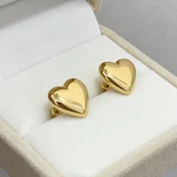 1 Pair Pentagram Round Heart Shape Simple Style 304 Stainless Steel 18K Gold Plated Ear Studs sku image 16