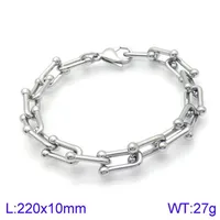 304 Stainless Steel Modern Style Simple Style Classic Style Geometric Bracelets Necklace sku image 11