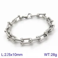 304 Stainless Steel Modern Style Simple Style Classic Style Geometric Bracelets Necklace sku image 9