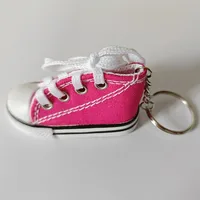 Cute Shoe Rubber Unisex Bag Pendant Keychain sku image 11