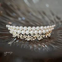 Elegant Fashion Imitation Opal Spring Clip Temperament Head Clip Horizontal Clip All-Match Hairpin Hairpin Hair Accessories For Fair Lady Headdress sku image 45